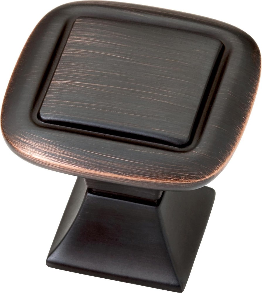 Square Bronze Knob Handle Pull Kitchen Cabinet Hardware