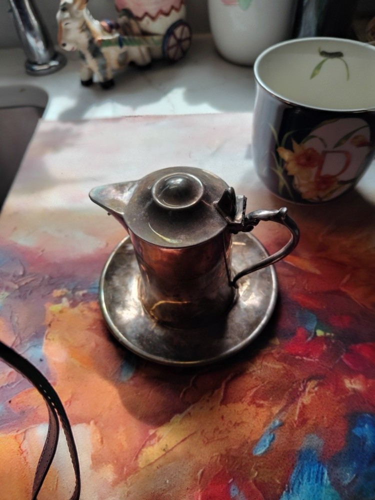 Wallace Silverplate Creamer Post 1940