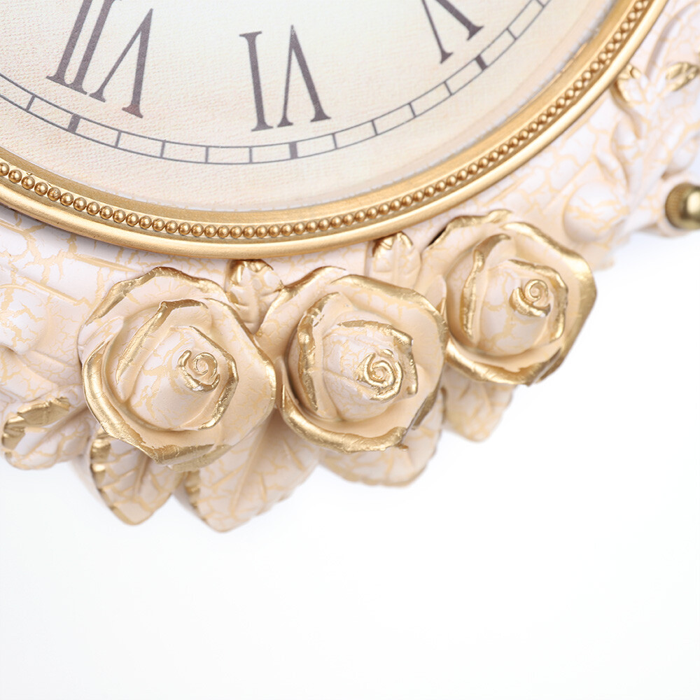 Double-Sided Wall Mounted Clock Accurate Pointer Clock Vintage Hanging Clock NEW