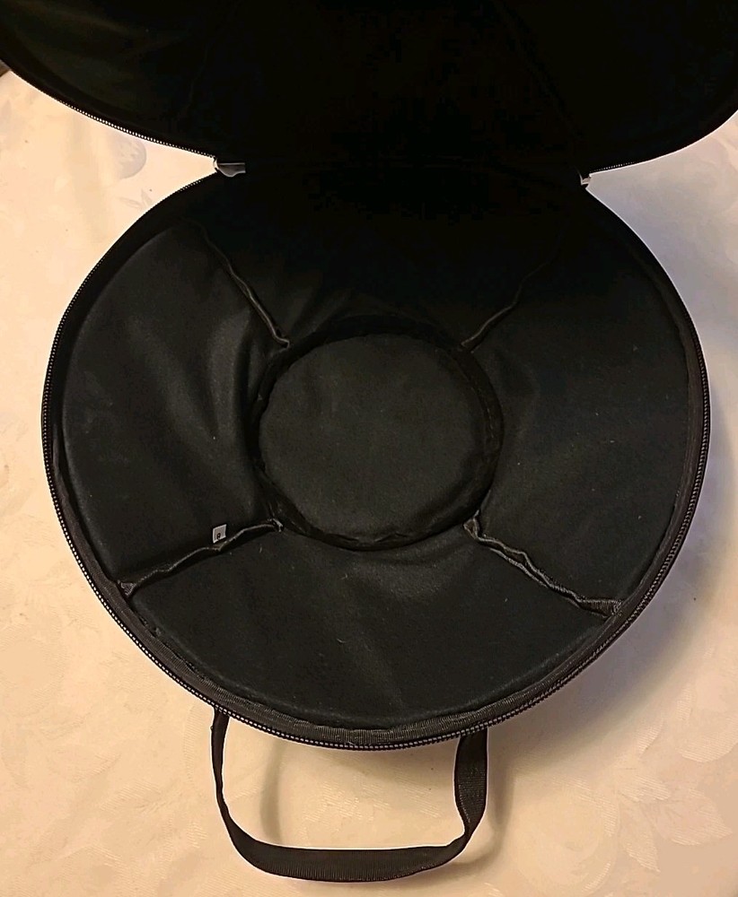 Handpan Soft Padded Case/Bag 16" Diameter Black With Carry Handle