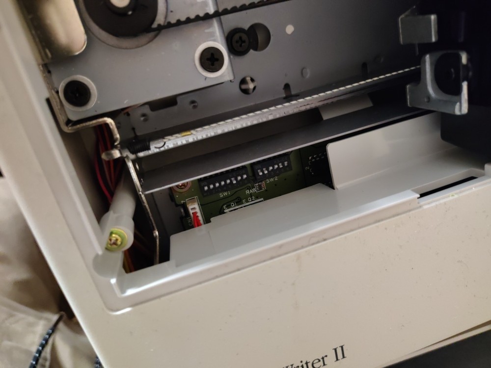 🔥Vintage Apple ImageWriter II Dot-Matrix Printer Tested Powers On Clean!