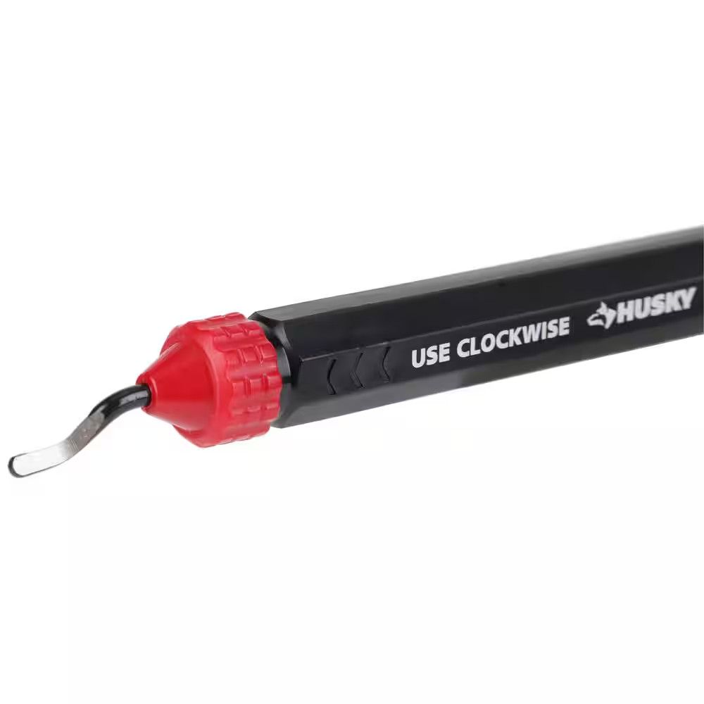 Swivel Blad Deburring Tool with Quick Release Cap and Blade Storage