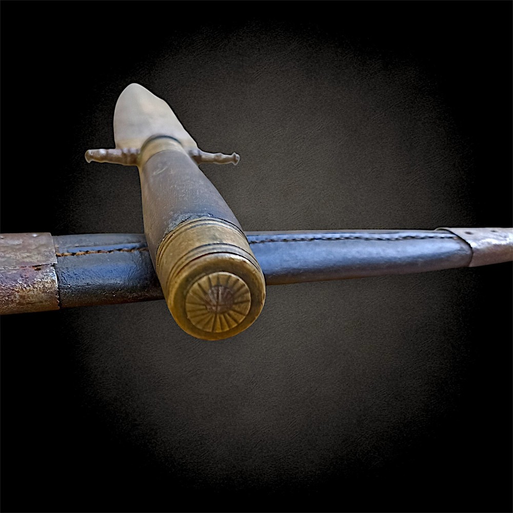18th - 19th Century Spanish Dagger w Scabbard