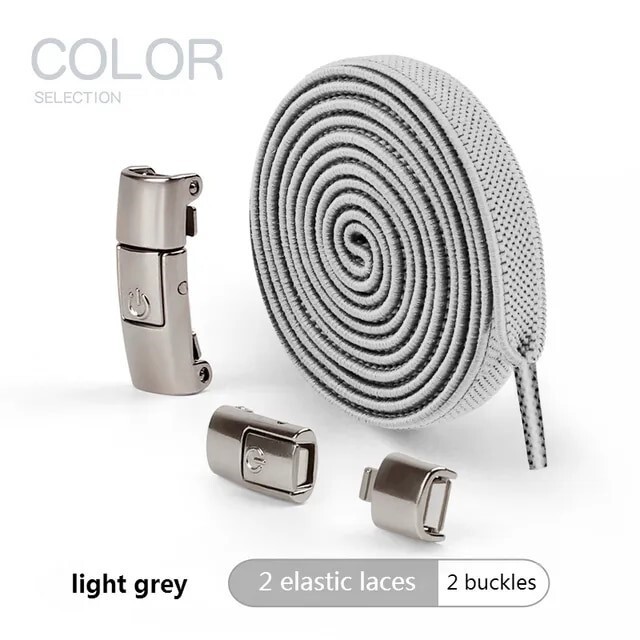 No Tie Shoe Laces Elastic Laces With Press Lock