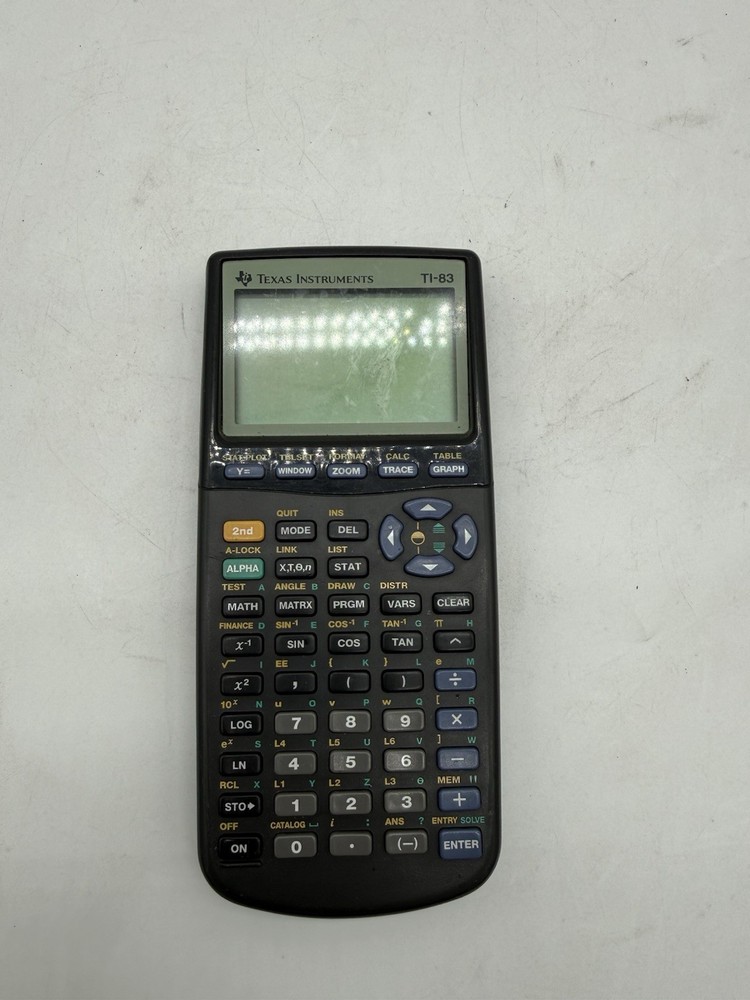 Texas Instruments TI-83 Graphing Calculator with Cover