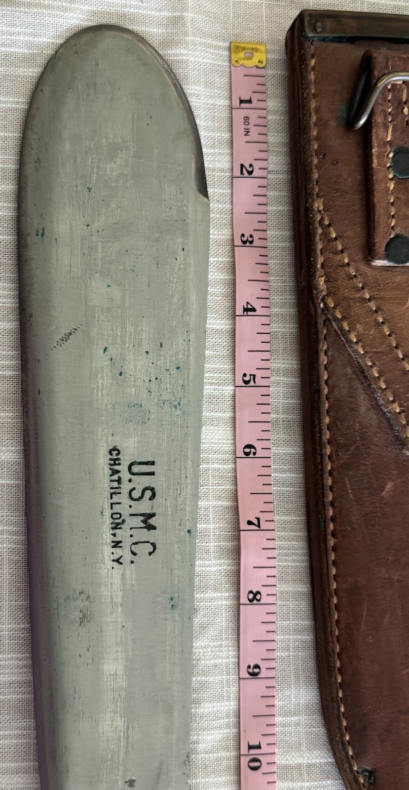 USMC Chatillon, NY Boyt 45 Scabbard WWII