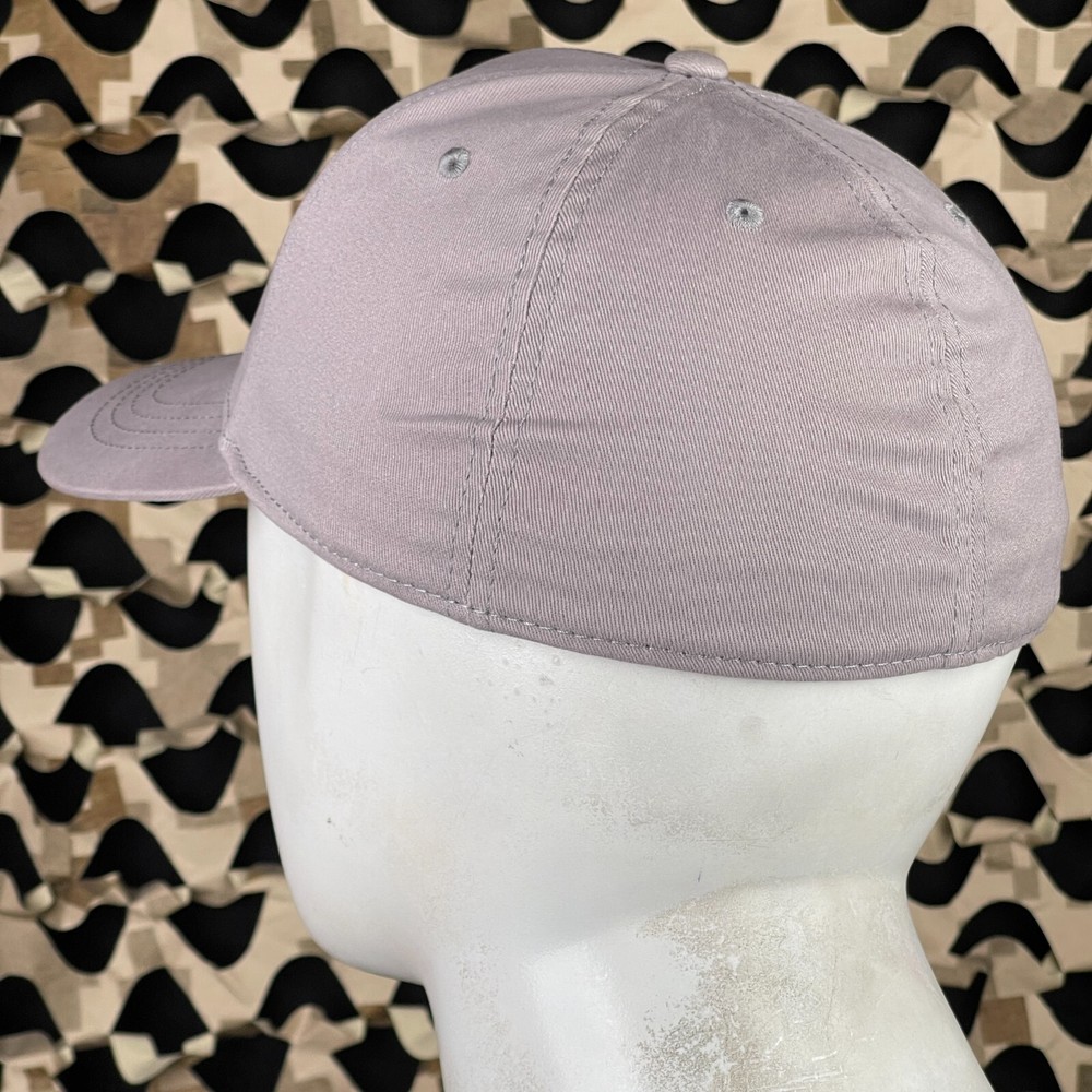NEW Dye Logo Flex Curve Hat - Grey/Blue - Small/Medium