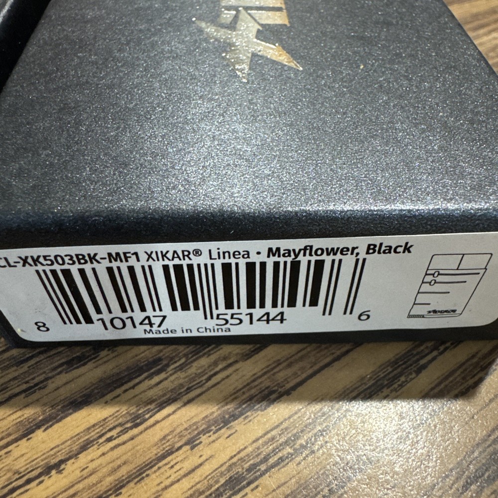 Xikar Linea black Mayflower Lighter NIB
