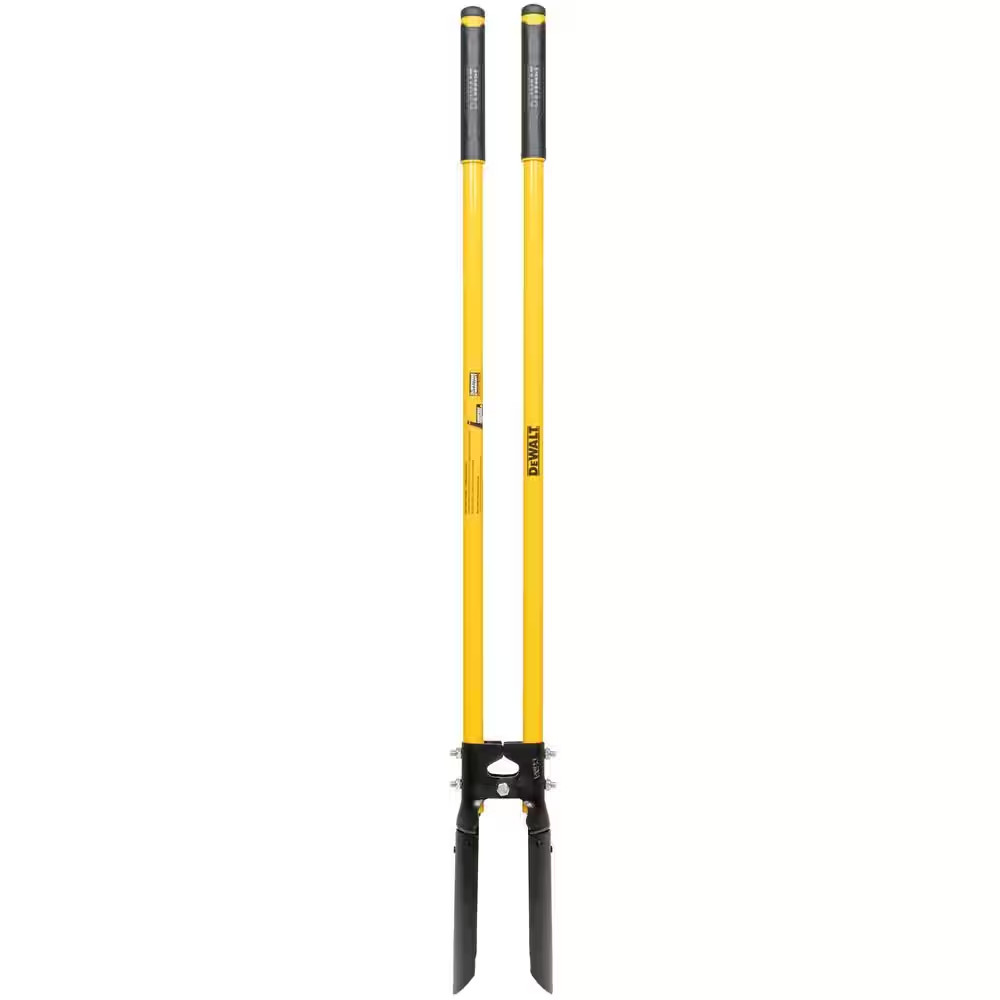 46 In. Fiberglass Handle Post Hole Digger
