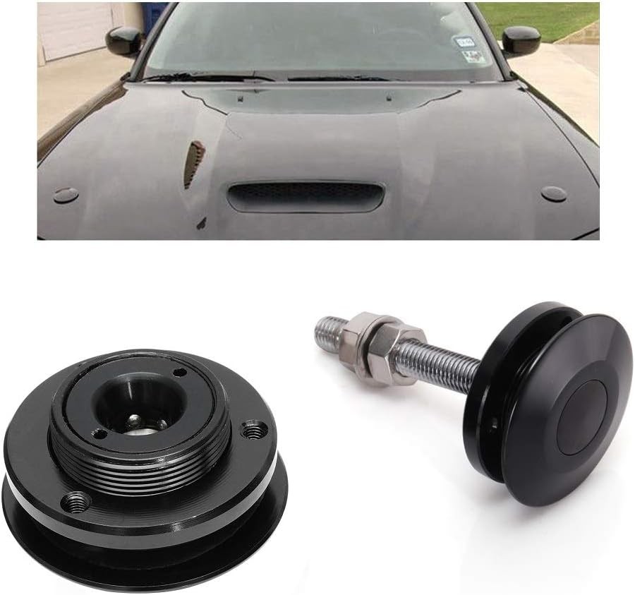 Quick Latch Hood Pins Universal 2 Pack 2.44" Diameter Quick Release Push