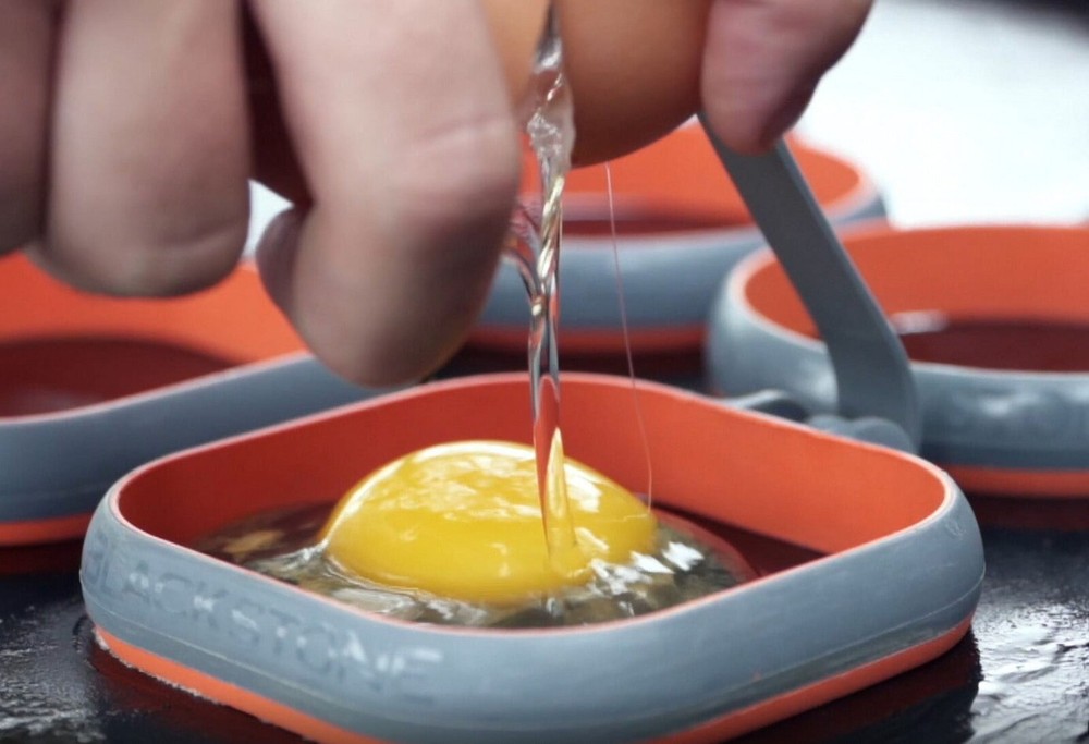 Kitchen Cooking Cook 4" Egg Rings Bundle 8 Pack - 4 Square 4 Circle Toolos Tool