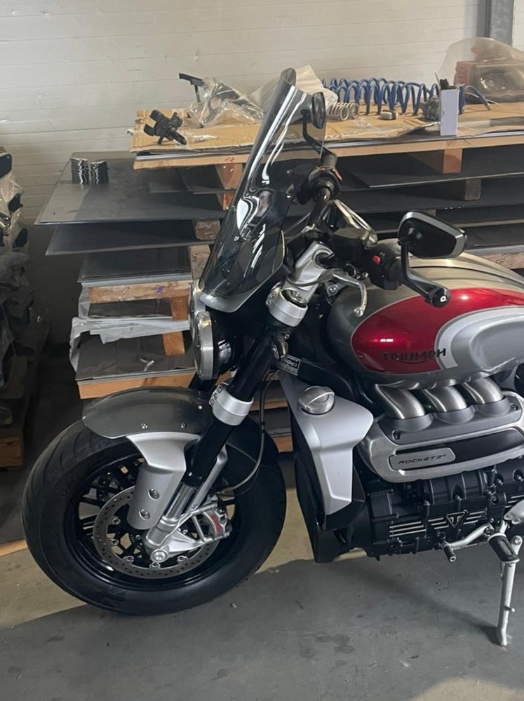 Triumph Rocket 3 R / GT (2019-2025) Tall Touring Screen Windscreen Windshield
