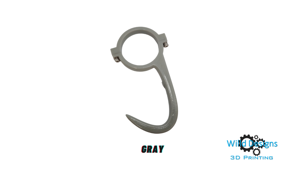 Custom Steering Wheel Cage Hook - 3D Printed | Easy Installation | Multiple Size