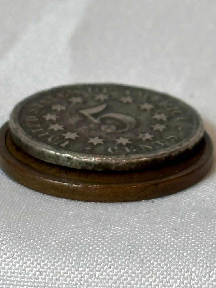 1864 2 Cent Piece & 1867 Shield Nickel