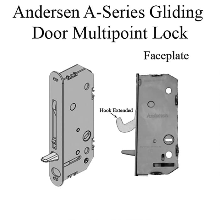 Andersen A-Series Gliding Door Multipoint Lock
