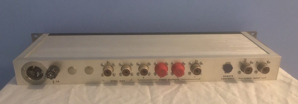 GRASS VALLEY California Model 711B Processing Amp Amplifier UNTESTED
