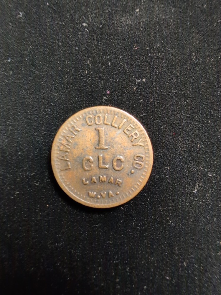 Lamar Colliery Company 1 Cent Scrip