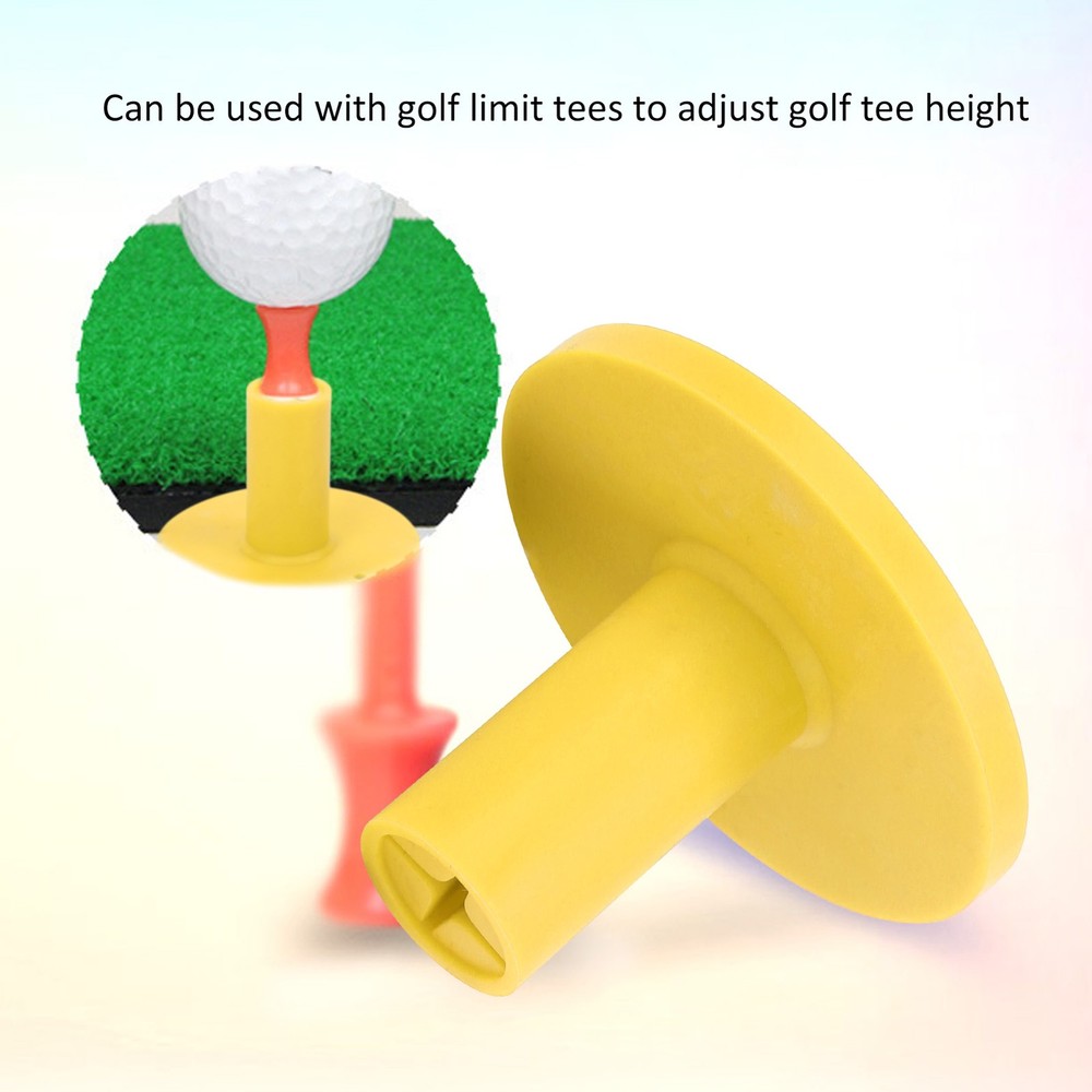 Rubber Tees Driving Range Training Ball Tees Holder for Practice Mat