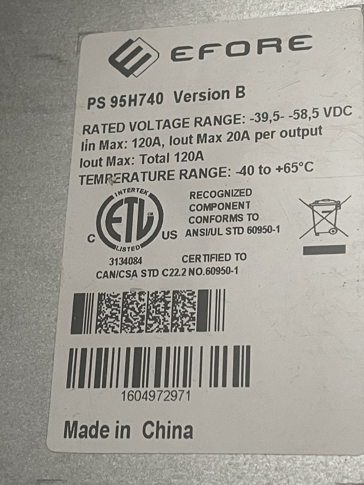 EFORE PS 95H470 VERSION B PDU 01 04 120amp Power Module