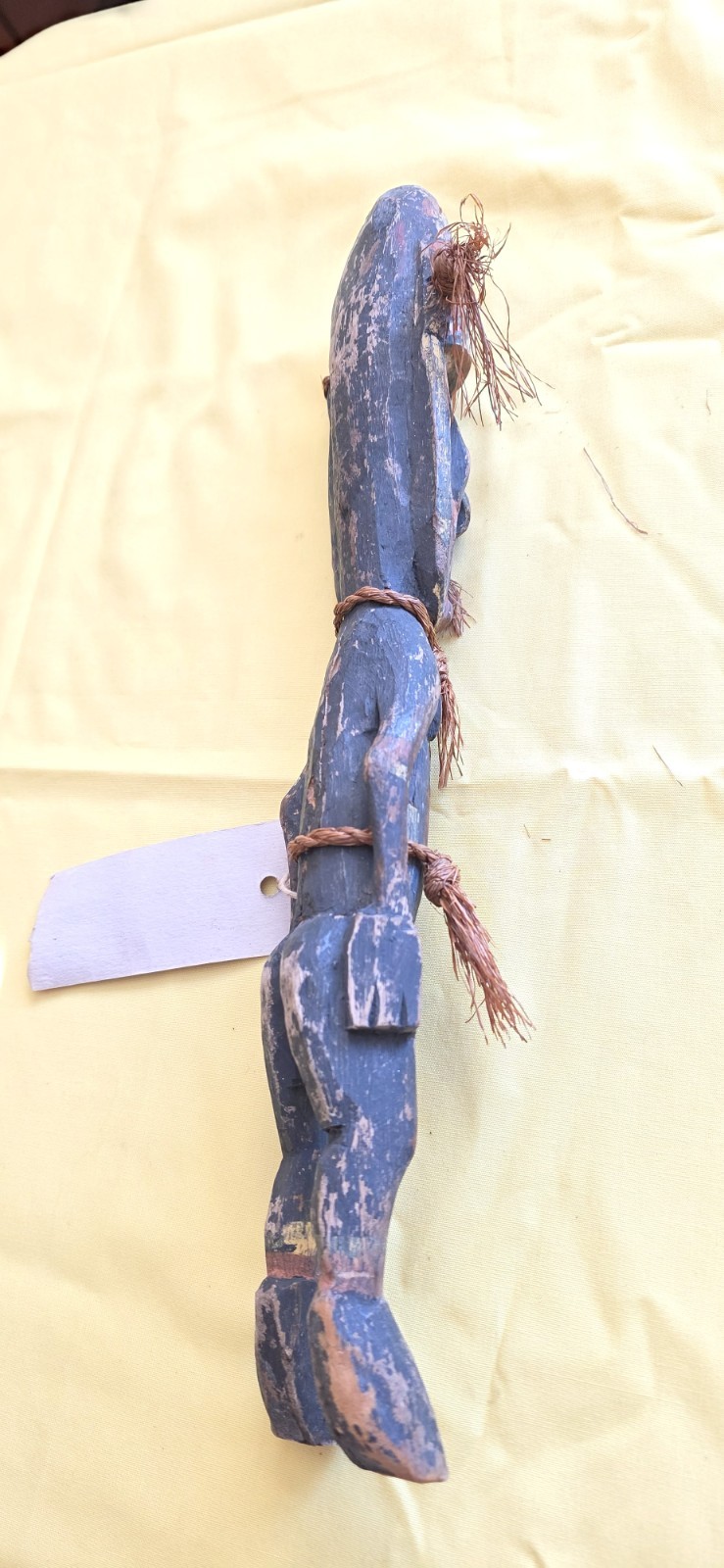 SMALL PAPUA NEW GUINEA ANCESTRAL FIGURE - SEPIK RIVER REGION PRIMITIVE ART