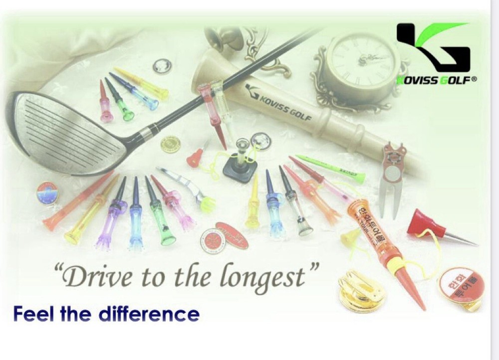 KOVISS Driving Range Golf Tee Support & VS TEE VS124