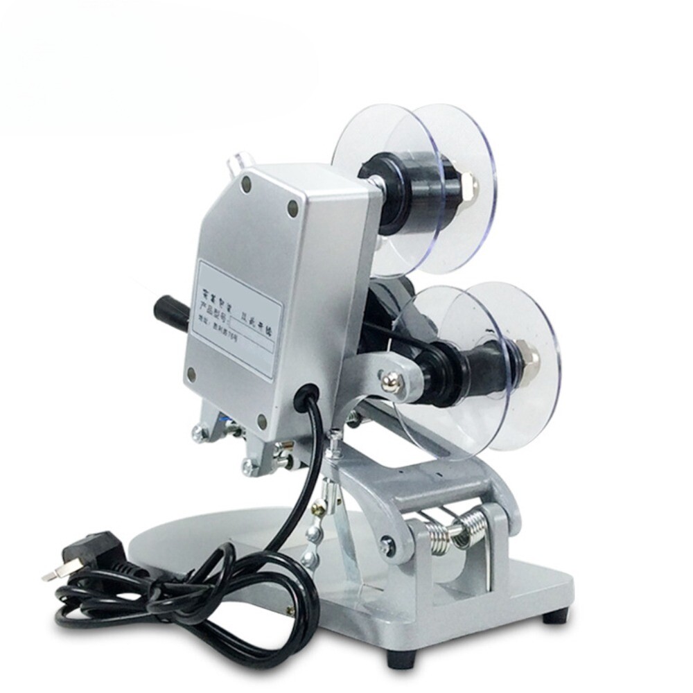 DY-8 Manual Ribbon Coding Machine Direct Heat Type Labeling Production Date