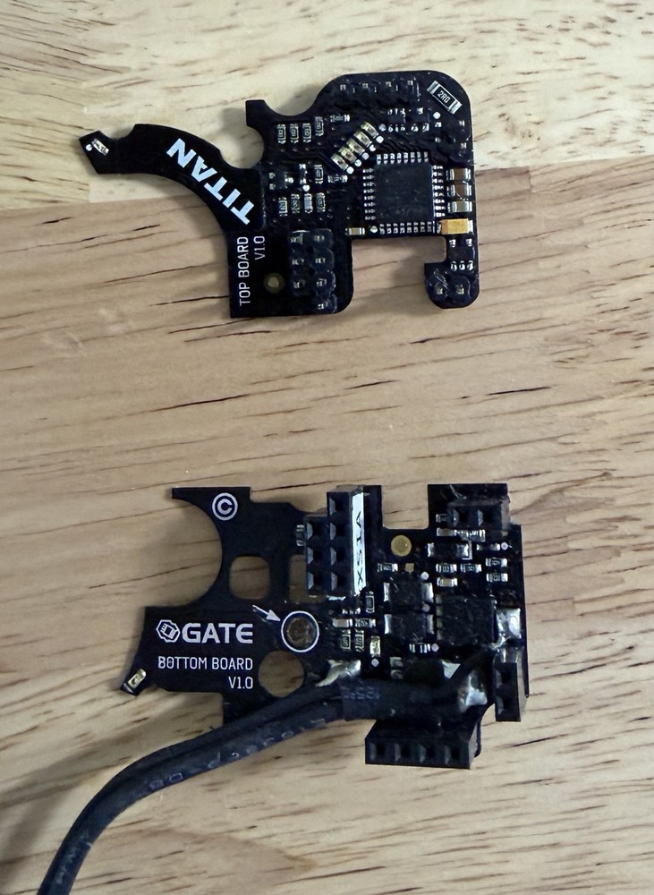 GATE AEG Titan V2 Basic Module Rear Wired M4 Mosfet AIRSOFT