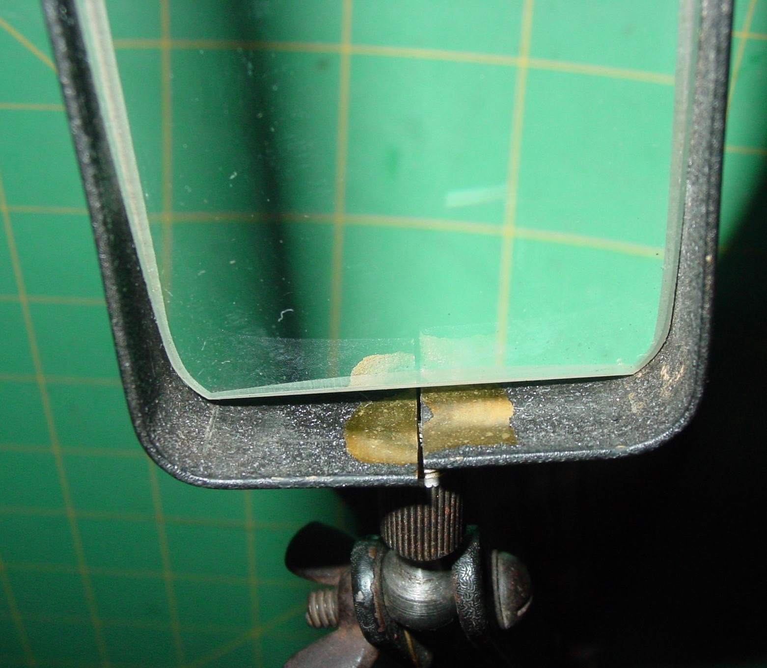 Vintage Bausch & Lomb Adjustable Articulating Arm Desk Stand Magnifying Glass