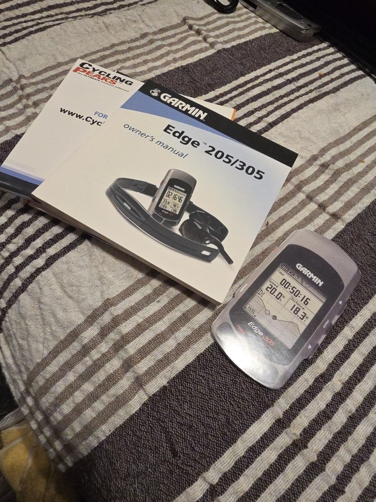 Vintage Garmin Cycling Computer Edge 305