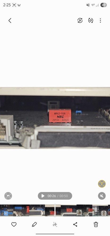 Vintage NEC 21EOW Engineering Order Wire Communication - 1989