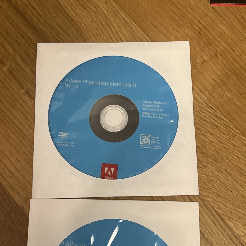 Adobe Photoshop Elements 11 for WIN & MAC *WILL NOT WORK FOR WIN 10 or 11.