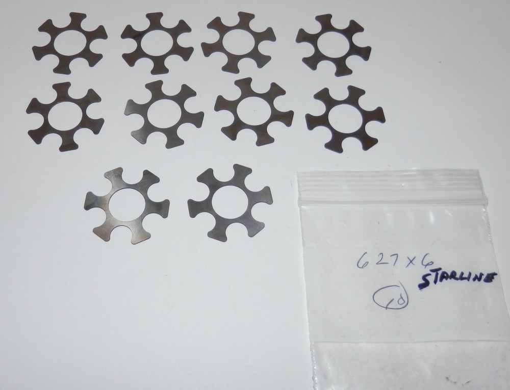 627 x 6 6 Row Moon Clips (10pcs)