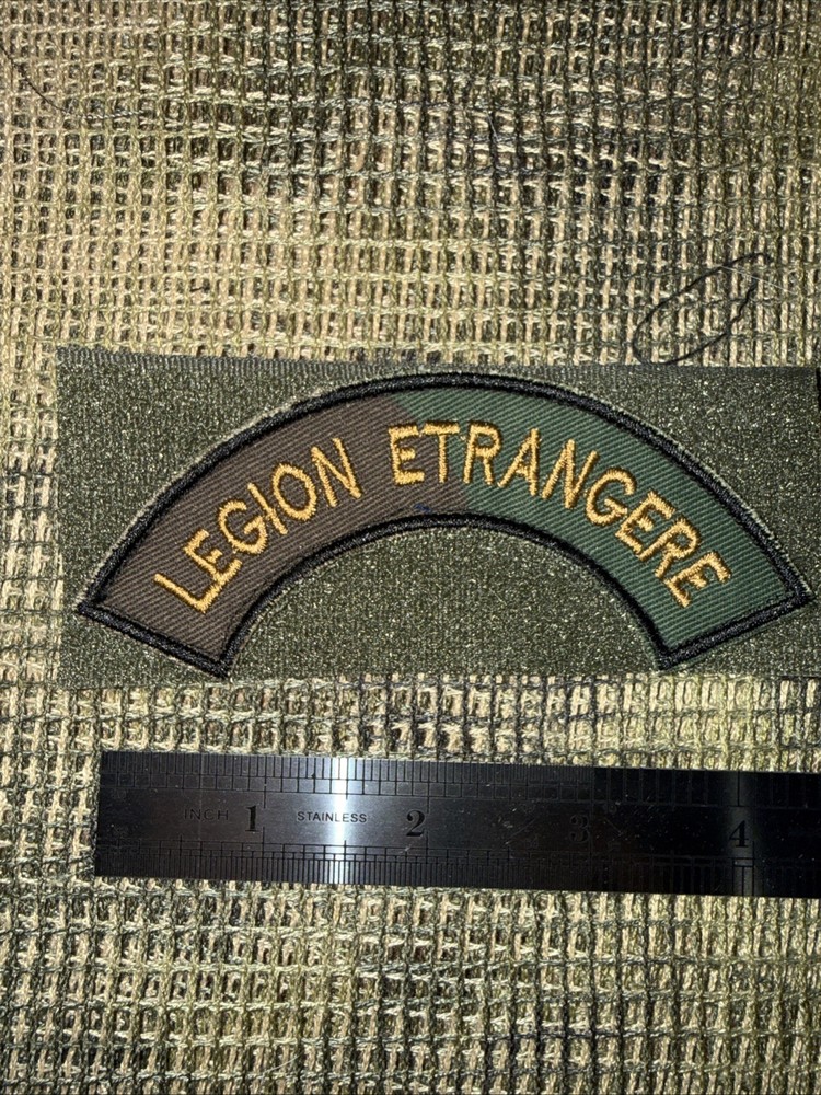 French Foreign Legion Pocket Patch Commandos Afgan War -camo