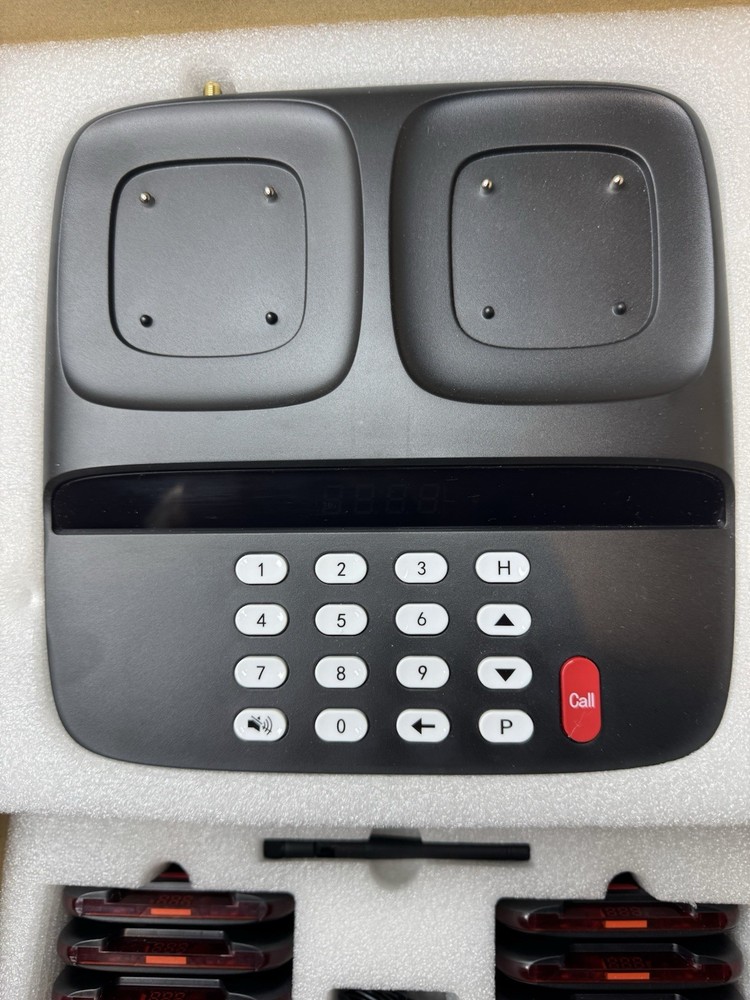AGJ Restaurant Pager System Wireless Calling System w/ 20 Pagers Beeper Buzzer