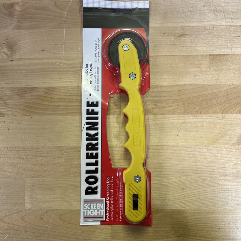 (2 PACK) Screen Tight Roller Knife Professional Screening Tool