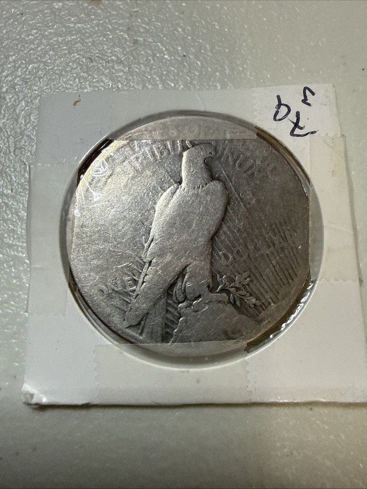 1922 Peace Dollar In AG Condition