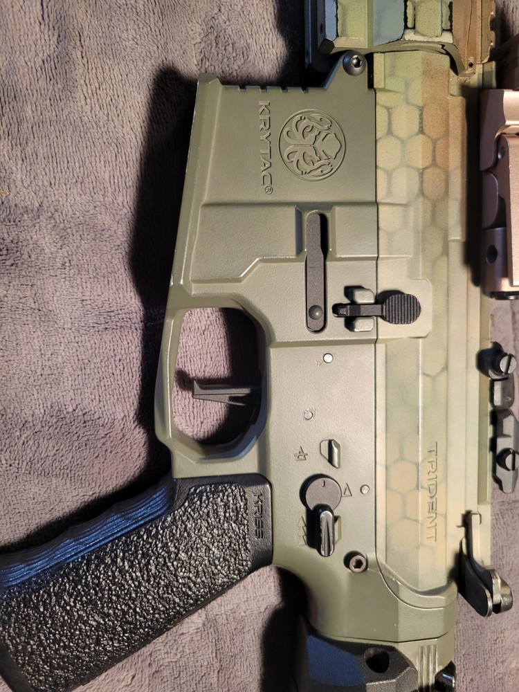 Airsoft Krytac Trident MKII CRB with extras