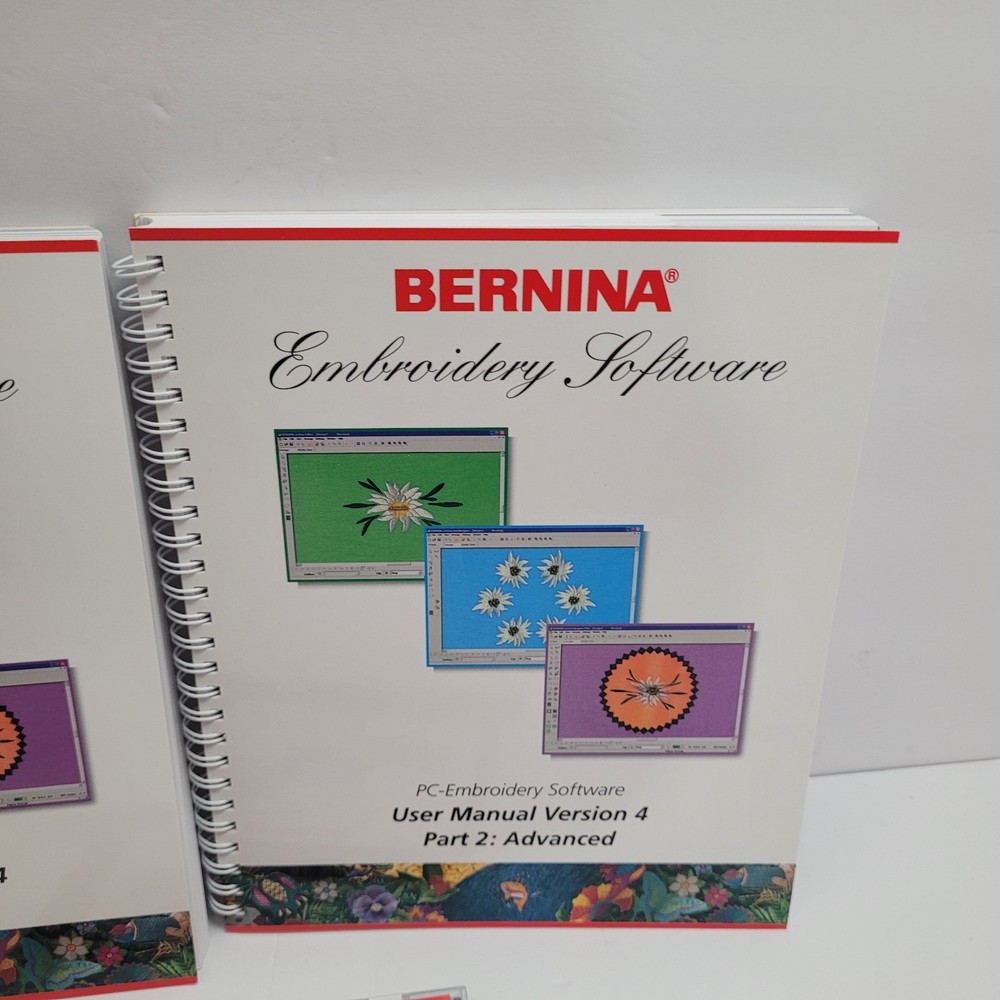 Bernina Embroidery Software CD And Manuals Version 4
