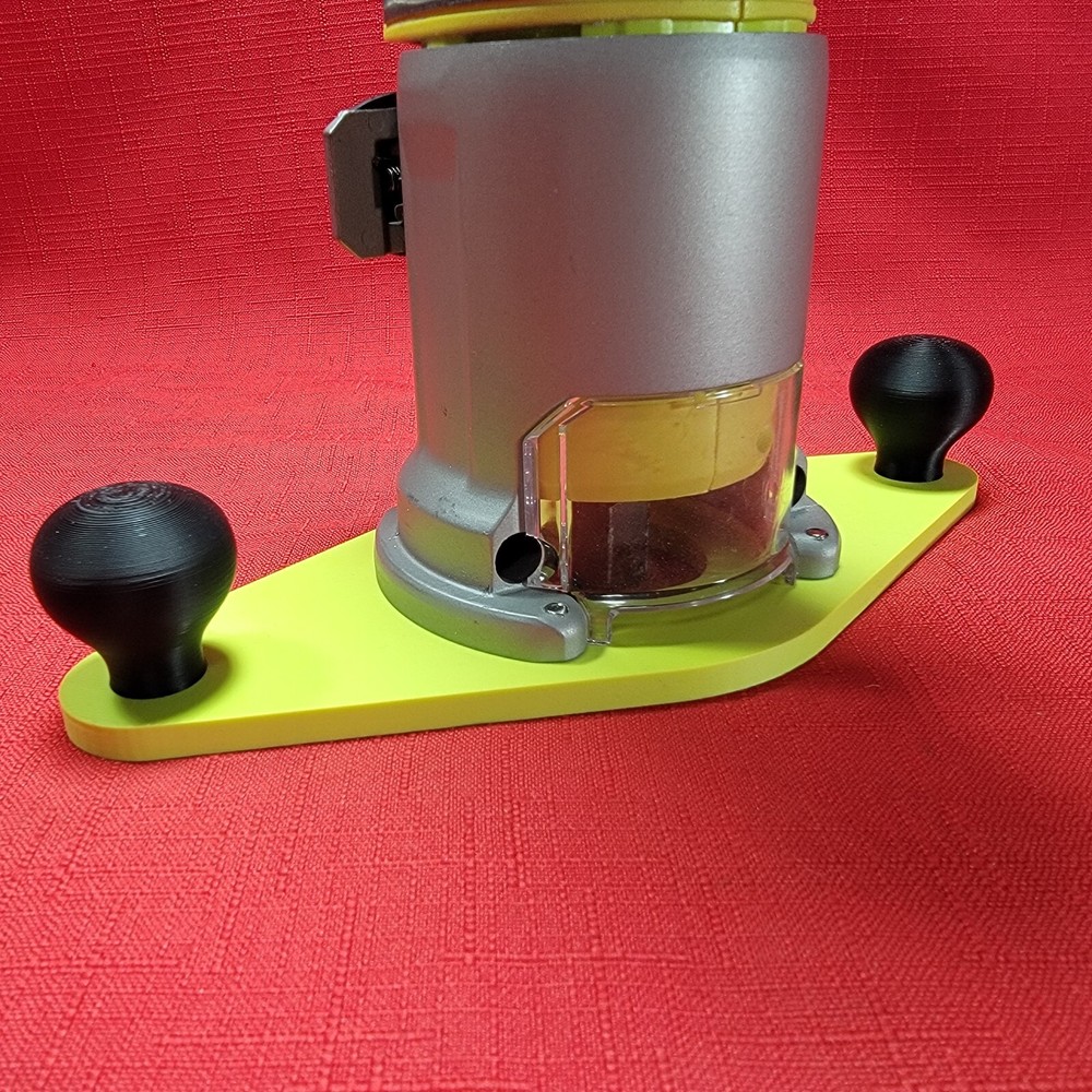 Ryobi Compact Trim Router Precision Base Plate -Woodwork-Pattern