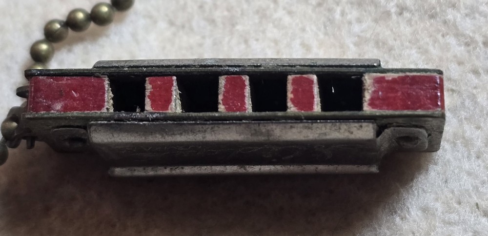Vintage Japan Midget Harmonica 1.5" Mini