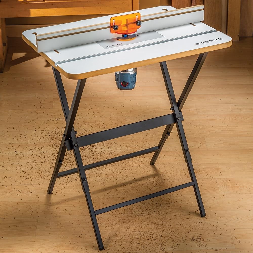 Complete Router Table Package - Lightweight & Sturdy Router Table Kit,Metal