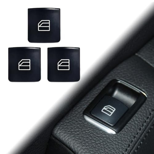 Window Switch Passengers Side Button Control Passenger Side Button Cover-3 pcs