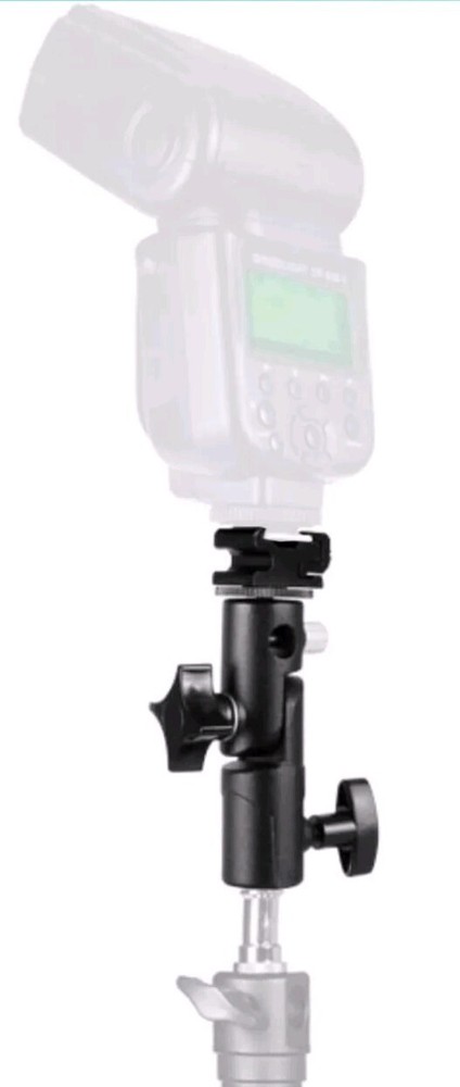 FOTYRIG Camera Speedlite Mount Flash Stand Bracket Umbrella Mount Holder Shoe...
