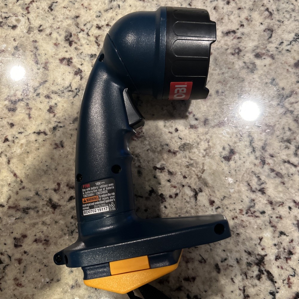 Ryobi Flashlight P700 18V Flashlight Only No Battery