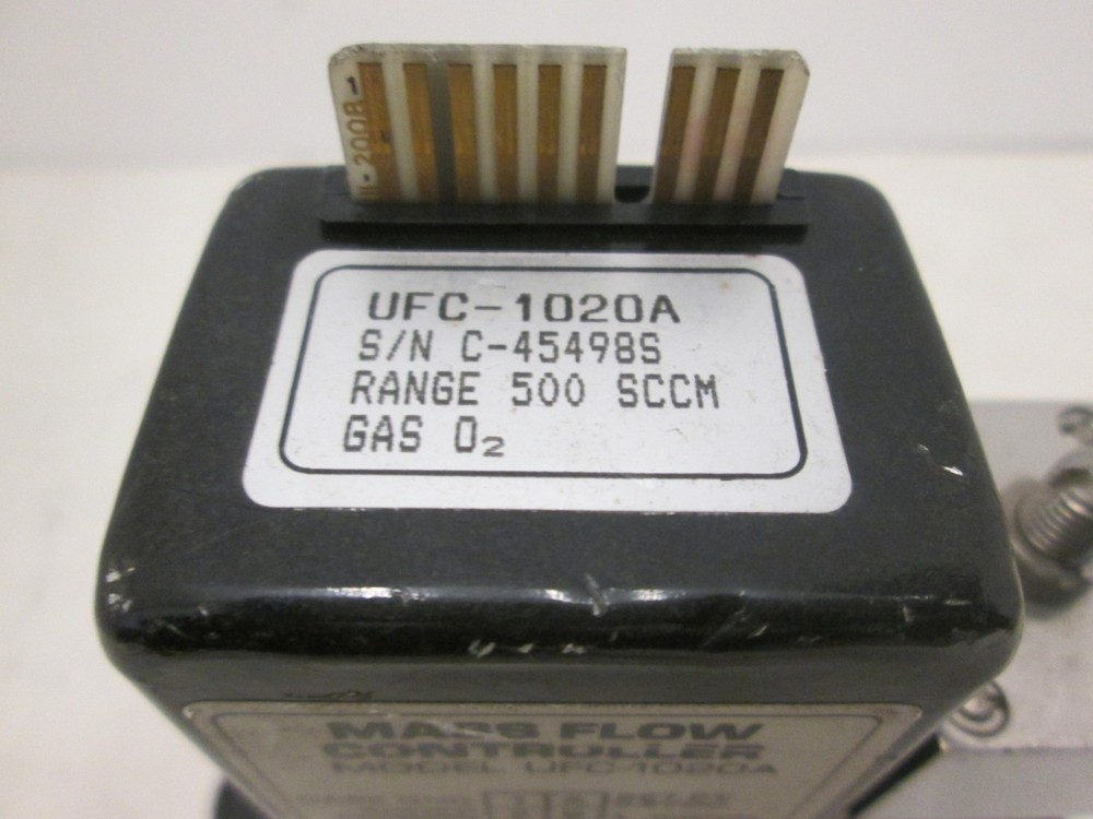 Unit UFC-1020A, Mass Flow Controller MFC, O2, 500 SCCM, Used