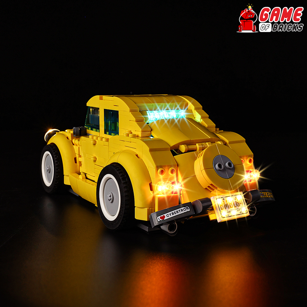 LED Light Kit for Bumblebee - Compatible with LEGO® 10338 set
