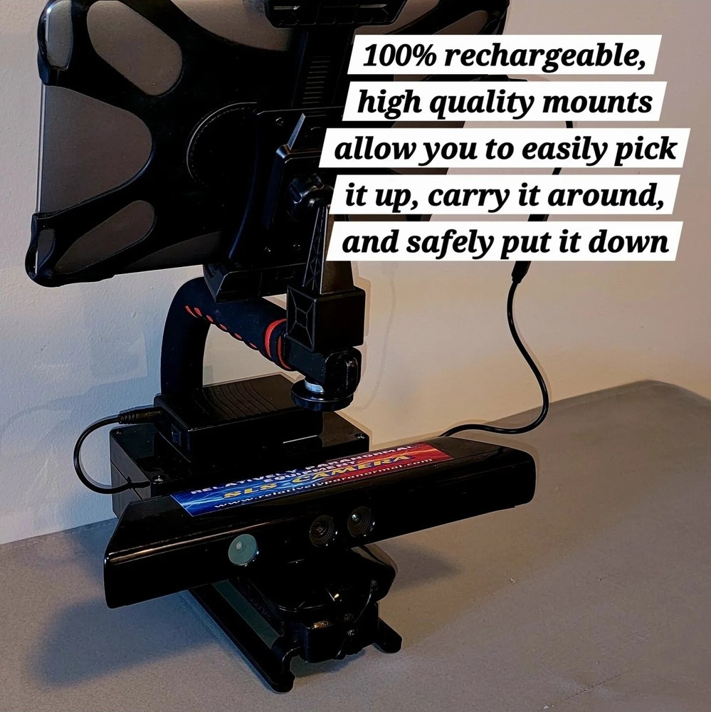 3D Mapping SLS Camera w/Screen/Audio Recorder, Image Correction