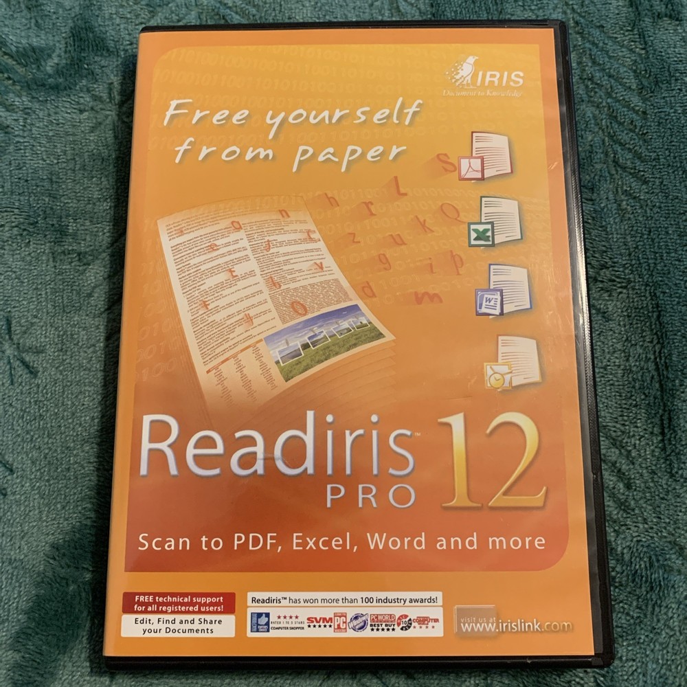 IRIS READIRIS PRO 12 SOFTWARE PRO
