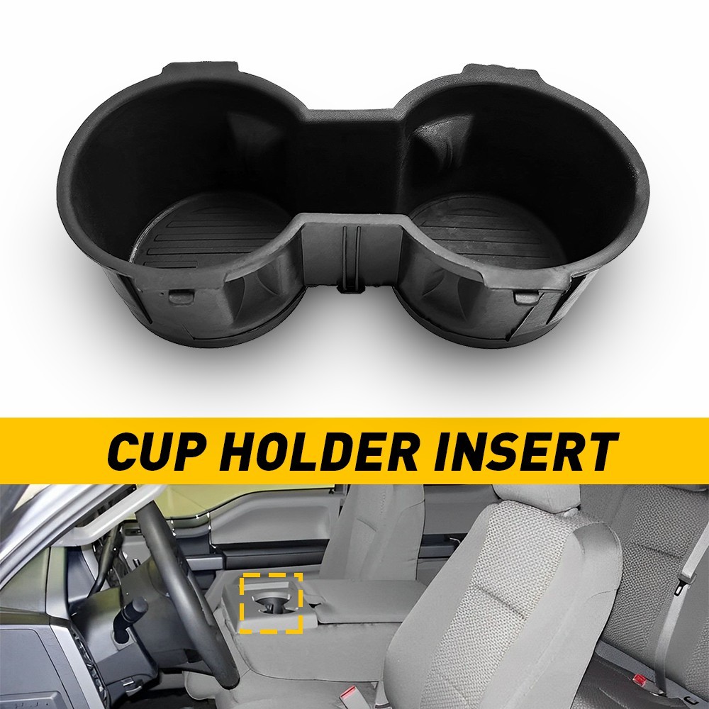 For 2017-2022 Ford F250 F350 F450 SD F550 Center Console Cup Holder Armrest Pad