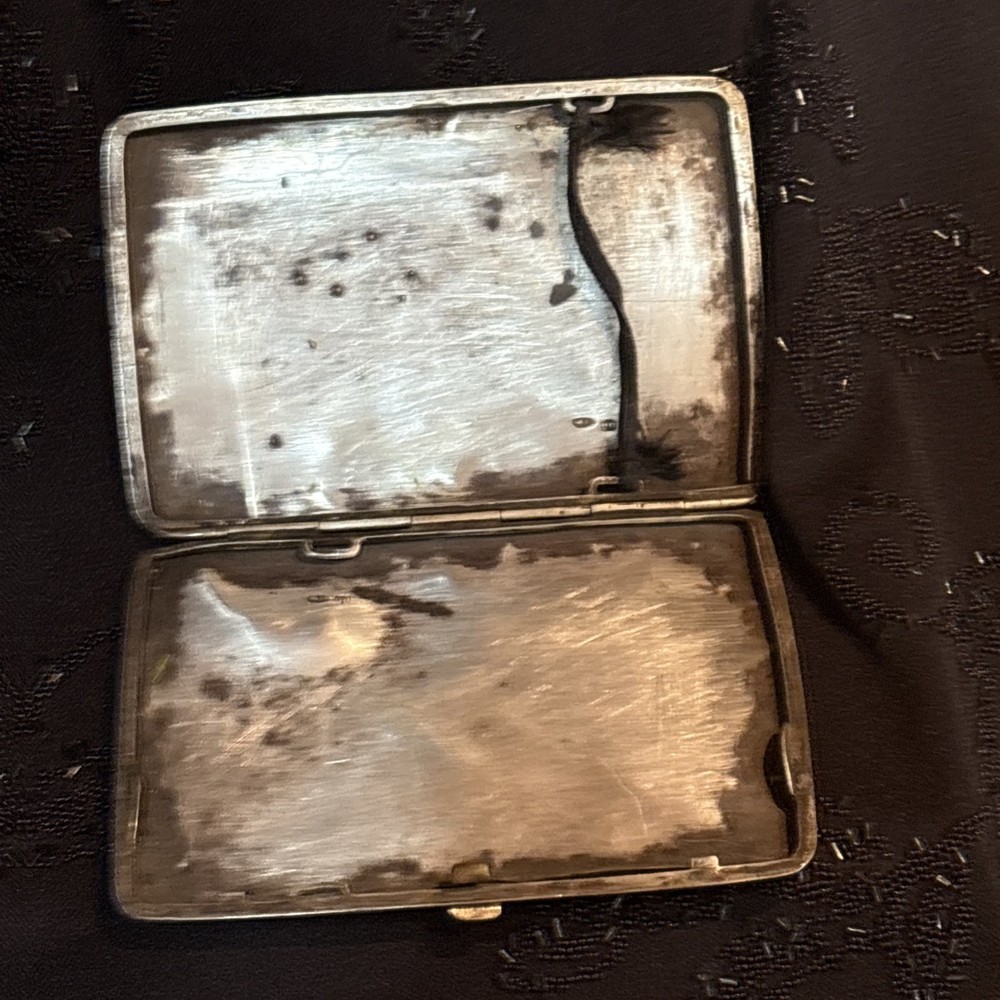 Vintage Silver 152.8 grams Cigarette Case